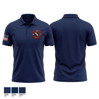 Short Sleeve Performance Polo, Rainbow City Fire Department, Fire Department, Teamtime, Team time, sublimation, custom sports apparel, team uniforms, spirit wear, spiritwear, sports uniforms, custom shirts, team store, custom team store, fundraiser sports, apparel fundraiser