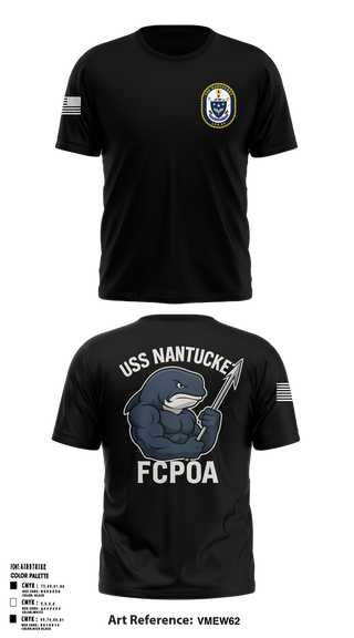 Short Sleeve Performance Shirt, USS NANTUCKET LCS 27, , Teamtime, Team time, sublimation, custom sports apparel, team uniforms, spirit wear, spiritwear, sports uniforms, custom shirts, team store, custom team store, fundraiser sports, apparel fundraiser