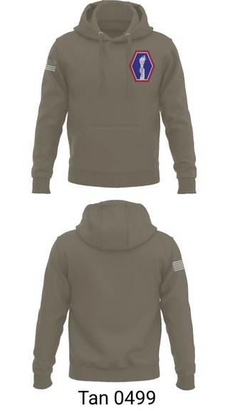 Hoodie, 100 Battalion 442 Infantry, Army, Teamtime, Team time, sublimation, custom sports apparel, team uniforms, spirit wear, spiritwear, sports uniforms, custom shirts, team store, custom team store, fundraiser sports, apparel fundraiser