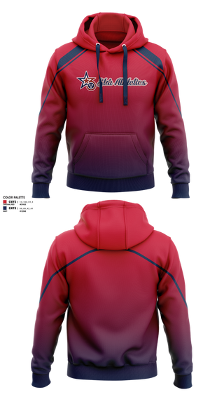 Hoodie, Three Star Athletics, Baseball, Teamtime, Team time, sublimation, custom sports apparel, team uniforms, spirit wear, spiritwear, sports uniforms, custom shirts, team store, custom team store, fundraiser sports, apparel fundraiser