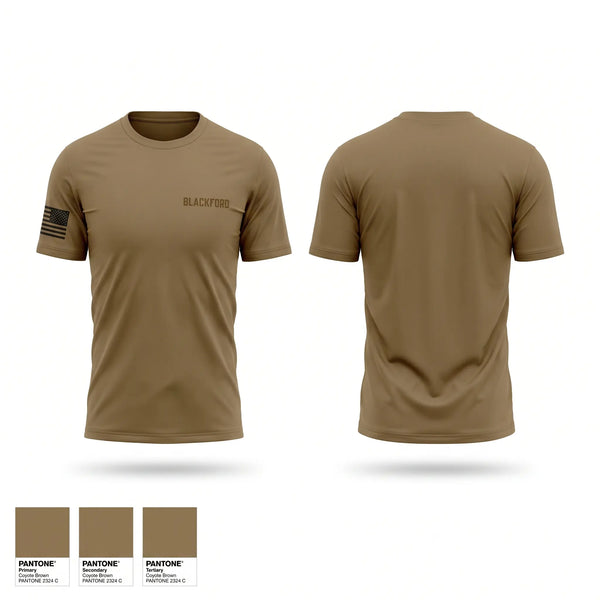 Short Sleeve Performance Shirt, BLACKFORD, Army, Teamtime, Team time, sublimation, custom sports apparel, team uniforms, spirit wear, spiritwear, sports uniforms, custom shirts, team store, custom team store, fundraiser sports, apparel fundraiser