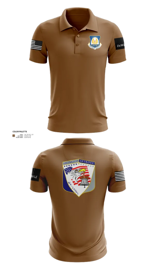 Short Sleeve Performance Polo, 61st Eagle Squadron, Air Force, Teamtime, Team time, sublimation, custom sports apparel, team uniforms, spirit wear, spiritwear, sports uniforms, custom shirts, team store, custom team store, fundraiser sports, apparel fundraiser