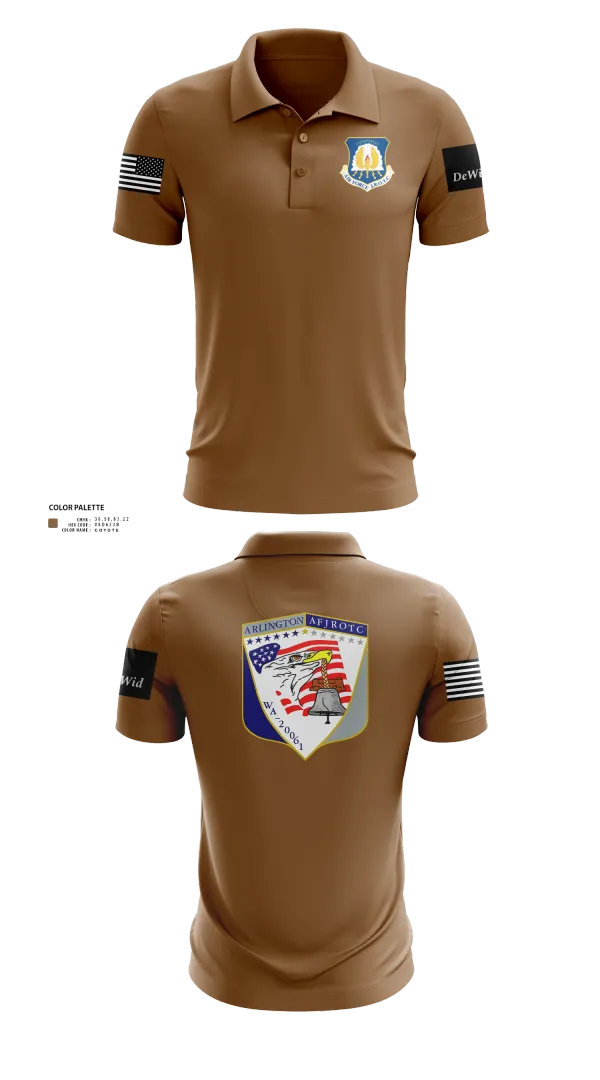Short Sleeve Performance Polo, 61st Eagle Squadron, Air Force, Teamtime, Team time, sublimation, custom sports apparel, team uniforms, spirit wear, spiritwear, sports uniforms, custom shirts, team store, custom team store, fundraiser sports, apparel fundraiser