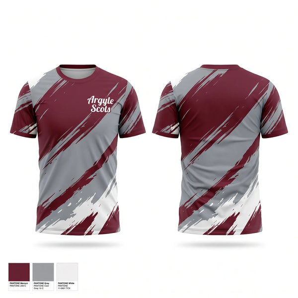 Short Sleeve Performance Shirt, Argyle Scots, Men's Basketball, Teamtime, Team time, sublimation, custom sports apparel, team uniforms, spirit wear, spiritwear, sports uniforms, custom shirts, team store, custom team store, fundraiser sports, apparel fundraiser