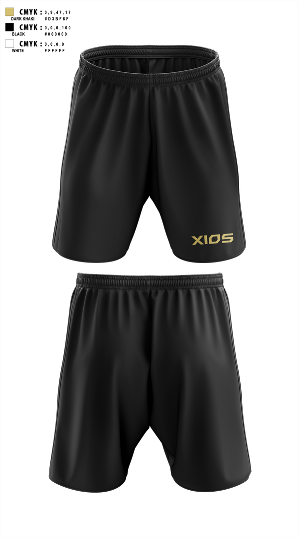 Athletic Shorts With Pockets, XIOS Strength & ConditioningXIOS Strength & Conditioning, Spirit Store, Teamtime, Team time, sublimation, custom sports apparel, team uniforms, spirit wear, spiritwear, sports uniforms, custom shirts, team store, custom team store, fundraiser sports, apparel fundraiser