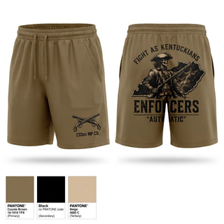 Athletic Shorts With Pockets, 223rd MP Co, National Guard, Teamtime, Team time, sublimation, custom sports apparel, team uniforms, spirit wear, spiritwear, sports uniforms, custom shirts, team store, custom team store, fundraiser sports, apparel fundraiser