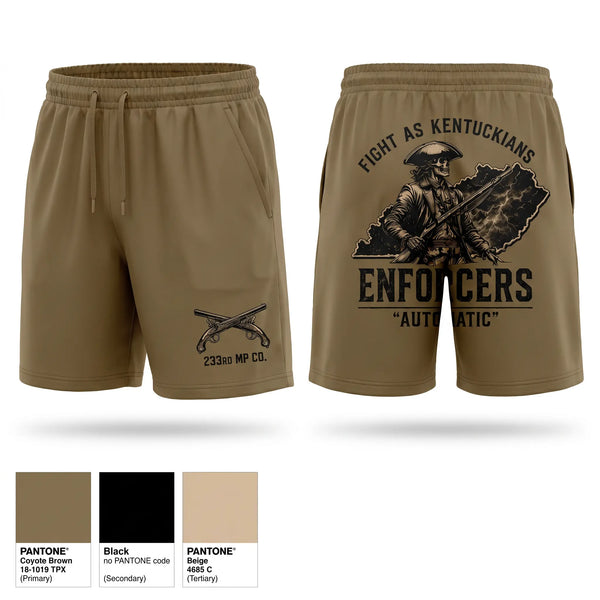 Athletic Shorts With Pockets, 223rd MP Co, National Guard, Teamtime, Team time, sublimation, custom sports apparel, team uniforms, spirit wear, spiritwear, sports uniforms, custom shirts, team store, custom team store, fundraiser sports, apparel fundraiser