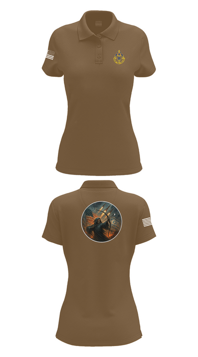 HHB, 31st ADA BDE 93964777 Women's Short Sleeve Performance Polo  - 15