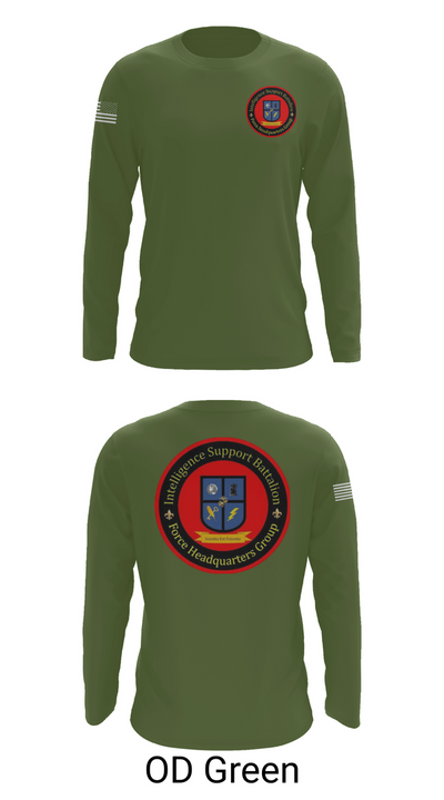 Intelligence Support Battalion 57442174 Long Sleeve Performance Shirt 46