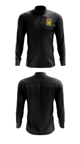 Quarter Zip Jacket, 108th Air Defense Artillery Brigade, Army, Teamtime, Team time, sublimation, custom sports apparel, team uniforms, spirit wear, spiritwear, sports uniforms, custom shirts, team store, custom team store, fundraiser sports, apparel fundraiser