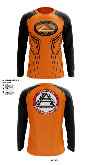Long Sleeve Performance Shirt, Xtreme Brazilian Jiu Jitsu, , Teamtime, Team time, sublimation, custom sports apparel, team uniforms, spirit wear, spiritwear, sports uniforms, custom shirts, team store, custom team store, fundraiser sports, apparel fundraiser