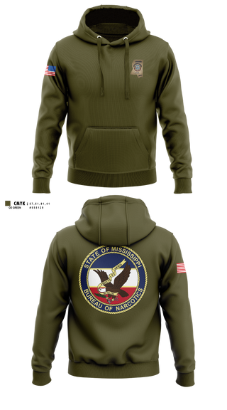 Hoodie, Mississippi Bureau of Narcotics, Police, Teamtime, Team time, sublimation, custom sports apparel, team uniforms, spirit wear, spiritwear, sports uniforms, custom shirts, team store, custom team store, fundraiser sports, apparel fundraiser