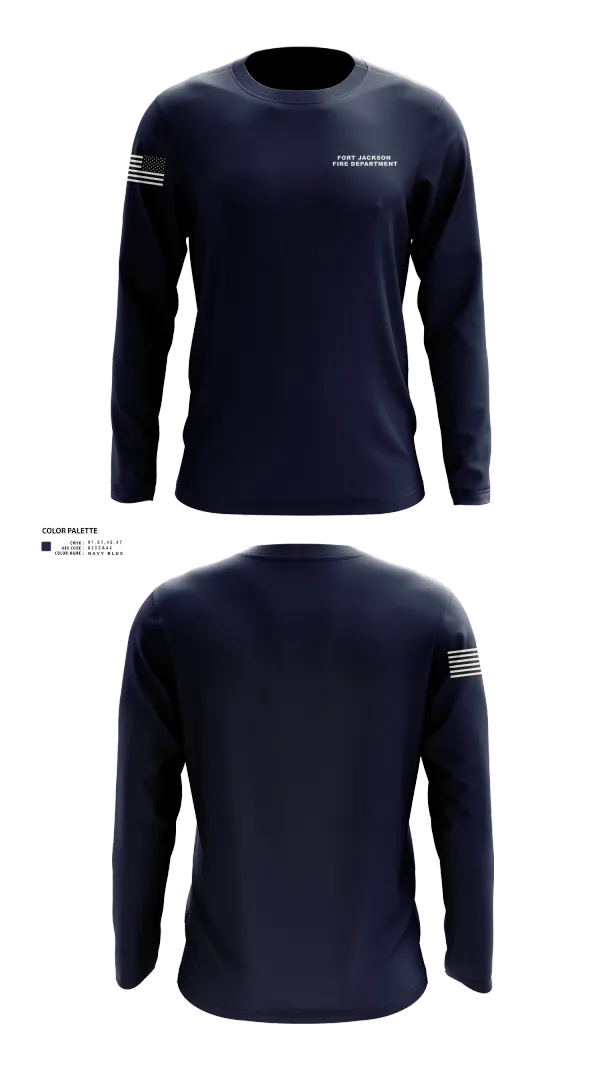 Long Sleeve Performance Shirt, Fort Jackson Fire Department, , Teamtime, Team time, sublimation, custom sports apparel, team uniforms, spirit wear, spiritwear, sports uniforms, custom shirts, team store, custom team store, fundraiser sports, apparel fundraiser