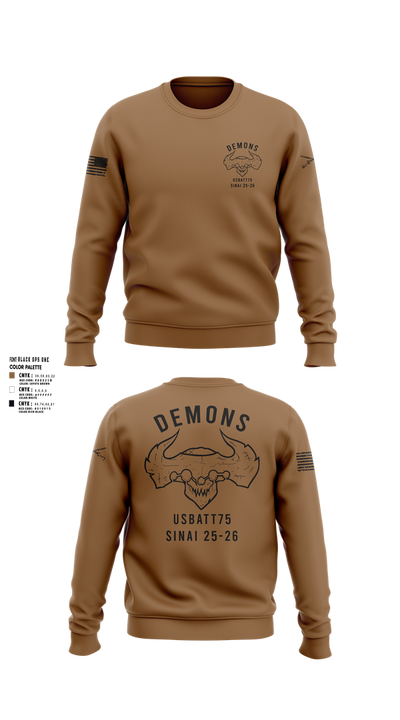 D-co 1-173 1st PLT 21707441 Crew Neck Sweatshirt - 102