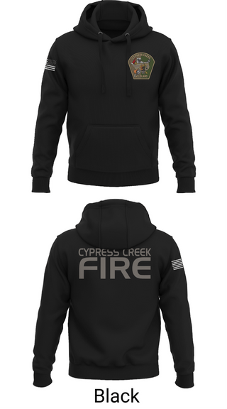 Hoodie, Cypress Creek WildlandCypress Creek Wildland, Fire Department, Teamtime, Team time, sublimation, custom sports apparel, team uniforms, spirit wear, spiritwear, sports uniforms, custom shirts, team store, custom team store, fundraiser sports, apparel fundraiser