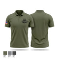 Charlie Co., 422 CA BN AIRBORNE Short Sleeve Performance Polo - 1