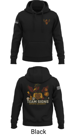 Hoodie, Team Signs Sports Academy, Men's Basketball, Teamtime, Team time, sublimation, custom sports apparel, team uniforms, spirit wear, spiritwear, sports uniforms, custom shirts, team store, custom team store, fundraiser sports, apparel fundraiser