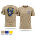 Leachville Police Department 82611741 Old School Cotton Feel Shirt - 1