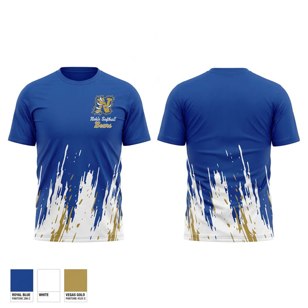 Short Sleeve Performance Shirt, Noble Softball, Softball, Teamtime, Team time, sublimation, custom sports apparel, team uniforms, spirit wear, spiritwear, sports uniforms, custom shirts, team store, custom team store, fundraiser sports, apparel fundraiser