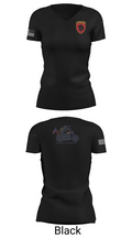124th FRSD 51452565 Women's Short Sleeve V-neck Shirt - 28