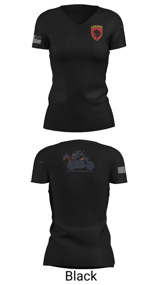 Womens Short Sleeve Vneck Shirt, 124th FRSD, , Teamtime, Team time, sublimation, custom sports apparel, team uniforms, spirit wear, spiritwear, sports uniforms, custom shirts, team store, custom team store, fundraiser sports, apparel fundraiser