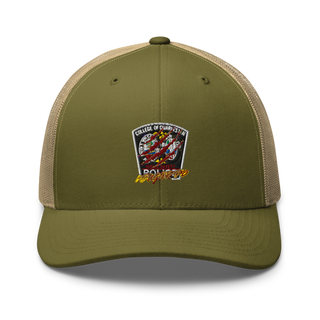 COC Police 82227335 Retro Trucker Hat | Yupoong 6606