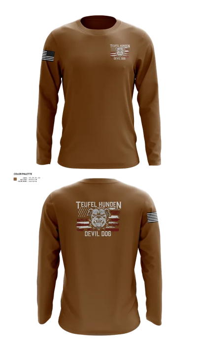 Kilo co. 3rd Btn 9th Marines 1620467 Long Sleeve Performance Shirt 21