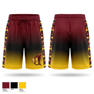 Hickory Tornadoes Athletic Shorts With Pockets - 1