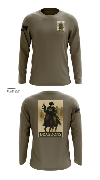 Long Sleeve Performance Shirt, ATC LEA, Army, Teamtime, Team time, sublimation, custom sports apparel, team uniforms, spirit wear, spiritwear, sports uniforms, custom shirts, team store, custom team store, fundraiser sports, apparel fundraiser