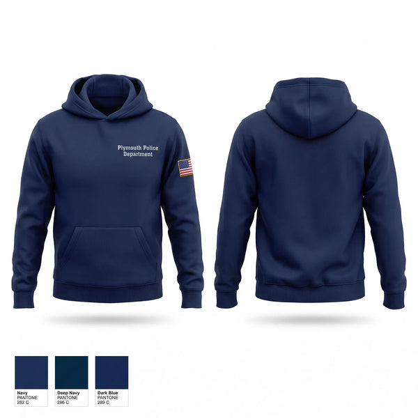 Hoodie, Plymouth Police Department, Police, Teamtime, Team time, sublimation, custom sports apparel, team uniforms, spirit wear, spiritwear, sports uniforms, custom shirts, team store, custom team store, fundraiser sports, apparel fundraiser