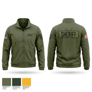 Windbreaker, Columbiana county sheriff, Police, Teamtime, Team time, sublimation, custom sports apparel, team uniforms, spirit wear, spiritwear, sports uniforms, custom shirts, team store, custom team store, fundraiser sports, apparel fundraiser
