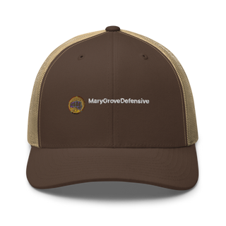 MaryGrove Defense 72292029 Retro Trucker Hat | Yupoong 6606