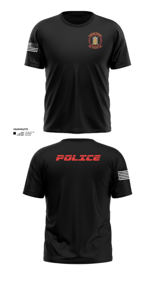Short Sleeve Performance Shirt, Douglass Township Police Department, Police, Teamtime, Team time, sublimation, custom sports apparel, team uniforms, spirit wear, spiritwear, sports uniforms, custom shirts, team store, custom team store, fundraiser sports, apparel fundraiser