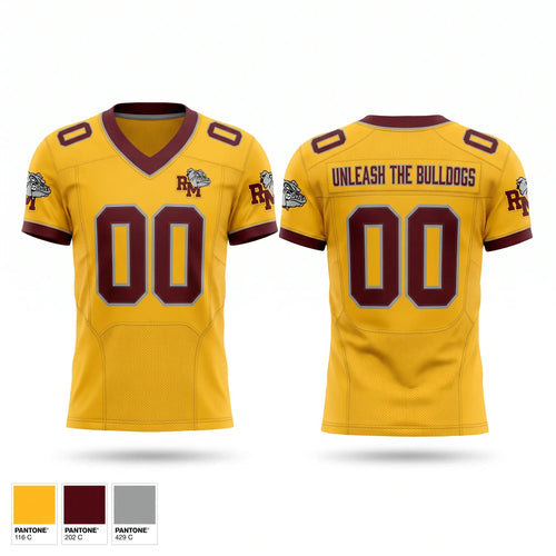 Football Jersey, Ruleville Middle Lady Bulldogs, , Teamtime, Team time, sublimation, custom sports apparel, team uniforms, spirit wear, spiritwear, sports uniforms, custom shirts, team store, custom team store, fundraiser sports, apparel fundraiser
