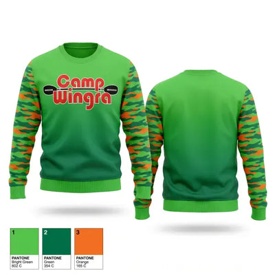 Camp Wingra 8643406 Crew Neck Sweatshirt - 2