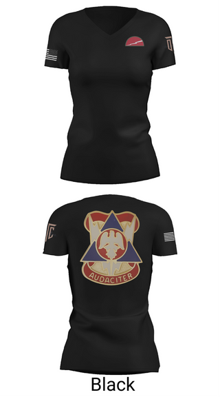 Womens Short Sleeve Vneck Shirt, 2 MCTD - 78th TD, , Teamtime, Team time, sublimation, custom sports apparel, team uniforms, spirit wear, spiritwear, sports uniforms, custom shirts, team store, custom team store, fundraiser sports, apparel fundraiser