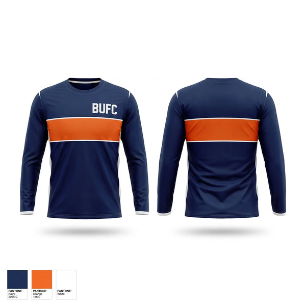 Long Sleeve Performance Shirt, BUFC, Men's Soccer, Teamtime, Team time, sublimation, custom sports apparel, team uniforms, spirit wear, spiritwear, sports uniforms, custom shirts, team store, custom team store, fundraiser sports, apparel fundraiser