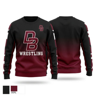 Crew Neck Sweatshirt, Don Bosco Ironmen Wrestling, Wrestling, Teamtime, Team time, sublimation, custom sports apparel, team uniforms, spirit wear, spiritwear, sports uniforms, custom shirts, team store, custom team store, fundraiser sports, apparel fundraiser