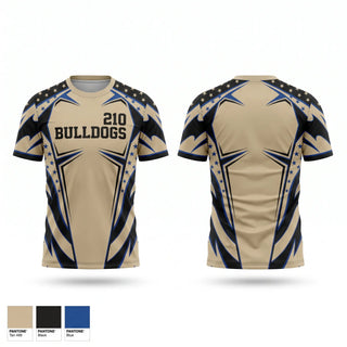 Football Jersey, 210 Bulldogs, Baseball, Teamtime, Team time, sublimation, custom sports apparel, team uniforms, spirit wear, spiritwear, sports uniforms, custom shirts, team store, custom team store, fundraiser sports, apparel fundraiser