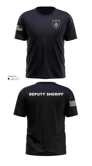 Old School Cotton Feel Shirt, Fayette County Sheriff WV, Police, Teamtime, Team time, sublimation, custom sports apparel, team uniforms, spirit wear, spiritwear, sports uniforms, custom shirts, team store, custom team store, fundraiser sports, apparel fundraiser