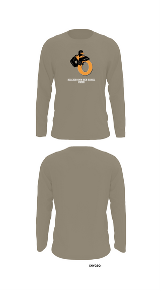 Long Sleeve Performance Shirt, Belchertown High School Cheer, Cheer, Teamtime, Team time, sublimation, custom sports apparel, team uniforms, spirit wear, spiritwear, sports uniforms, custom shirts, team store, custom team store, fundraiser sports, apparel fundraiser