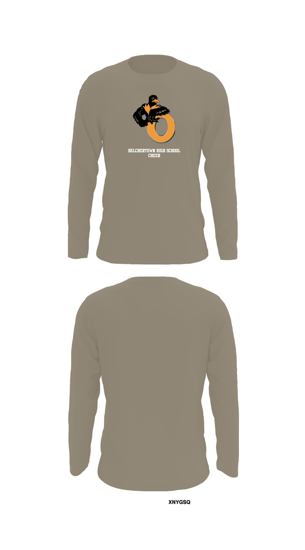 Long Sleeve Performance Shirt, Belchertown High School Cheer, Cheer, Teamtime, Team time, sublimation, custom sports apparel, team uniforms, spirit wear, spiritwear, sports uniforms, custom shirts, team store, custom team store, fundraiser sports, apparel fundraiser