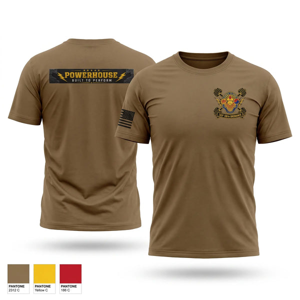 Old School Cotton Feel Shirt, 59th Ordnance Brigade, Army, Teamtime, Team time, sublimation, custom sports apparel, team uniforms, spirit wear, spiritwear, sports uniforms, custom shirts, team store, custom team store, fundraiser sports, apparel fundraiser