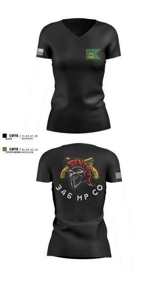 Womens Short Sleeve Vneck Shirt, 346 MP CO, , Teamtime, Team time, sublimation, custom sports apparel, team uniforms, spirit wear, spiritwear, sports uniforms, custom shirts, team store, custom team store, fundraiser sports, apparel fundraiser