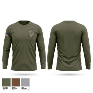 Long Sleeve Performance Shirt, Oklahoma County Sniper Team, Police, Teamtime, Team time, sublimation, custom sports apparel, team uniforms, spirit wear, spiritwear, sports uniforms, custom shirts, team store, custom team store, fundraiser sports, apparel fundraiser