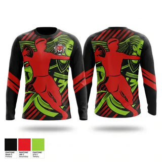 Long Sleeve Performance Shirt, Tigers, , Teamtime, Team time, sublimation, custom sports apparel, team uniforms, spirit wear, spiritwear, sports uniforms, custom shirts, team store, custom team store, fundraiser sports, apparel fundraiser