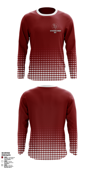 Long Sleeve Performance Shirt, Gothenburg Swedes Golf, Golf, Teamtime, Team time, sublimation, custom sports apparel, team uniforms, spirit wear, spiritwear, sports uniforms, custom shirts, team store, custom team store, fundraiser sports, apparel fundraiser
