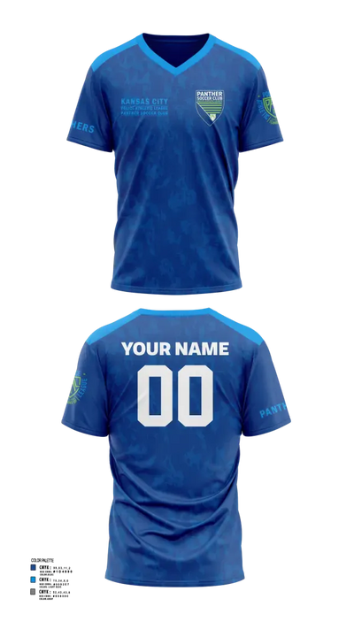 Kansas City Missouri Police Athletic League Panthers (Soccer) 2790826 Old School Cotton Feel Shirt - 3