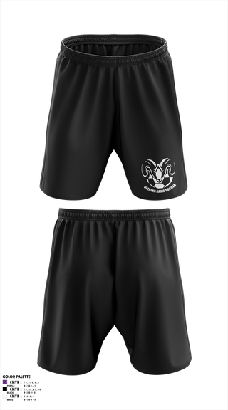 Mens Soccer Shorts, Deering Rams Soccer, Men's Soccer, Teamtime, Team time, sublimation, custom sports apparel, team uniforms, spirit wear, spiritwear, sports uniforms, custom shirts, team store, custom team store, fundraiser sports, apparel fundraiser