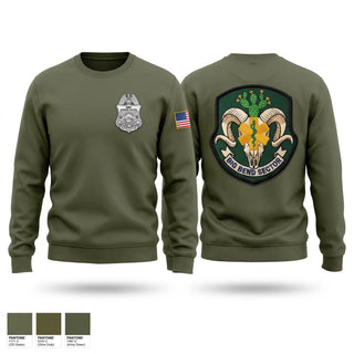 Crew Neck Sweatshirt, Border Patrol EMT, Police, Teamtime, Team time, sublimation, custom sports apparel, team uniforms, spirit wear, spiritwear, sports uniforms, custom shirts, team store, custom team store, fundraiser sports, apparel fundraiser